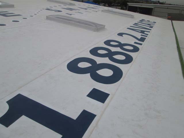 TPO Roof and Logo - Thermoplastic Polyolefin - Nelson Roofing Company